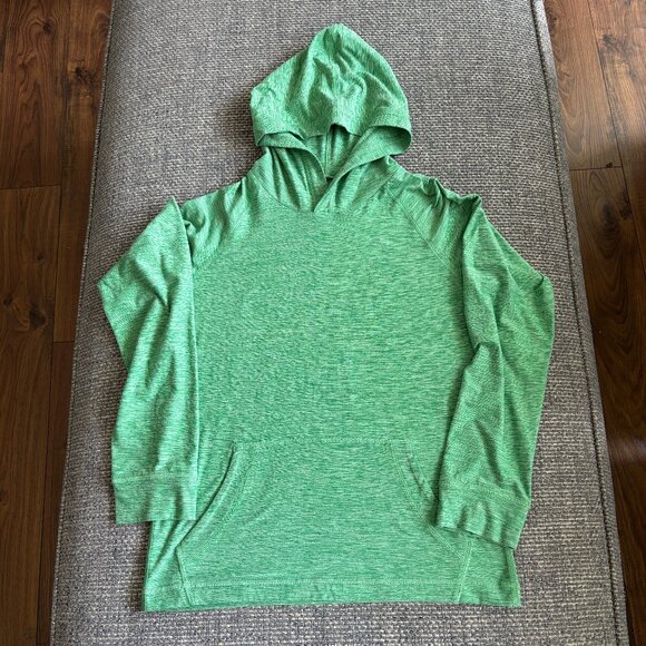 Hanna Andersson Green UV Active Hoodie Sz 140 (10) - Picture 1 of 3